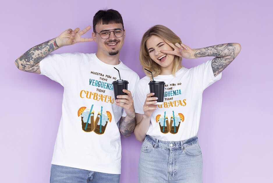 Camisetas divertidas para fiestas